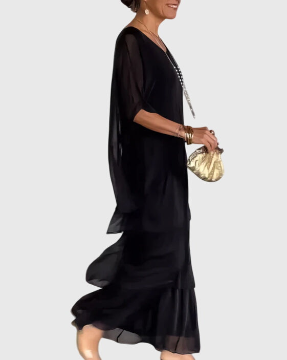 Susan™ | Robe longue et fluide élégante