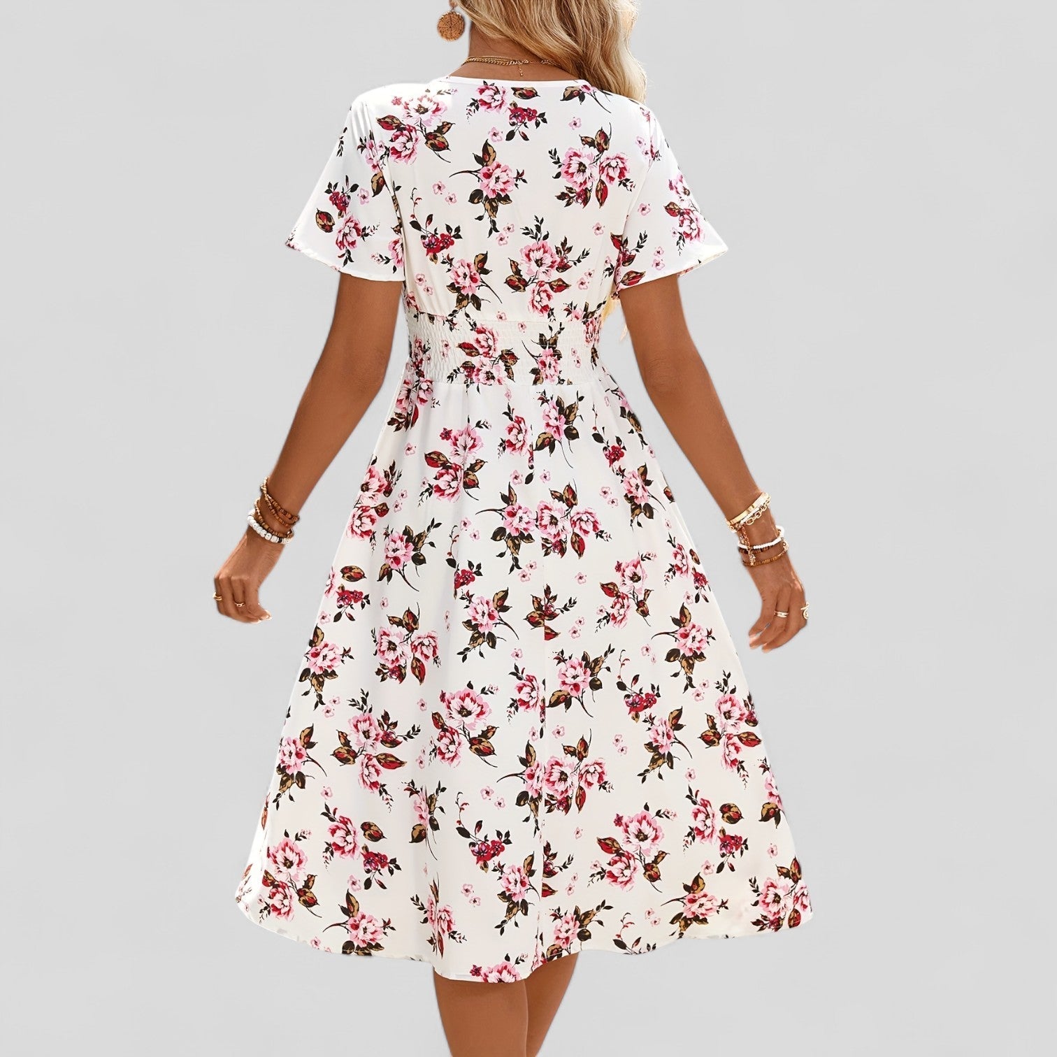 Gretalise™ | Comfortable Summer Midi Dress