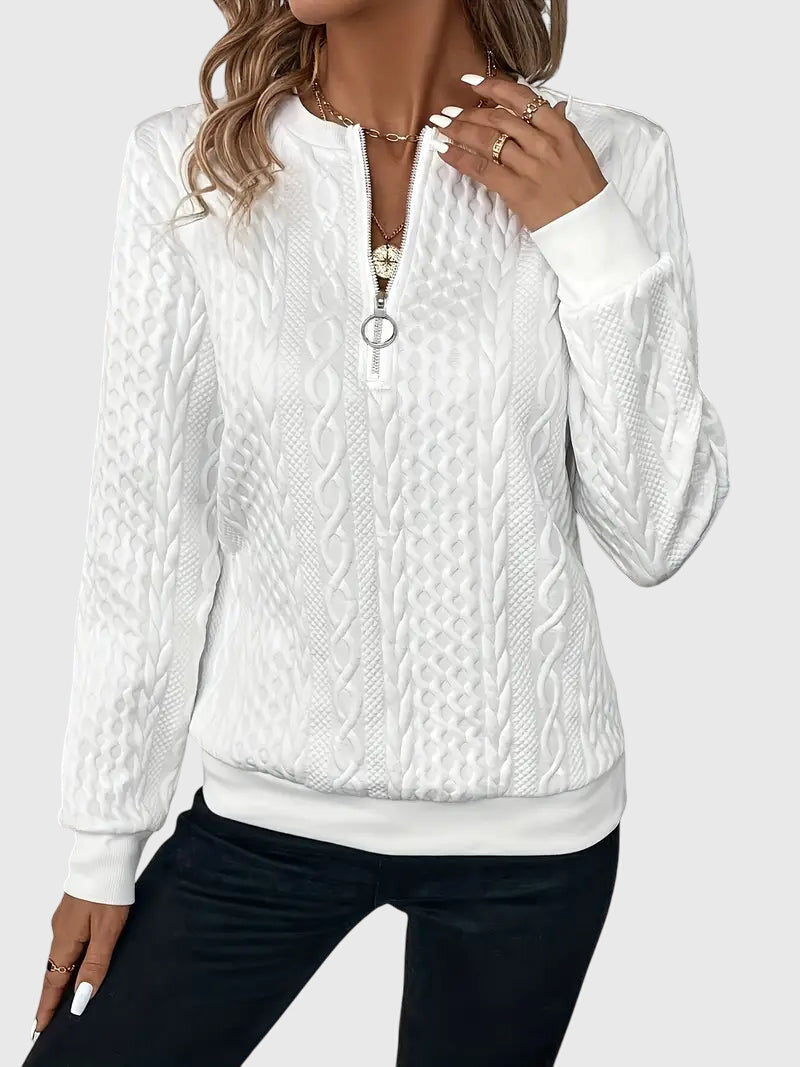Nora™ | Pull avec fermeture éclair