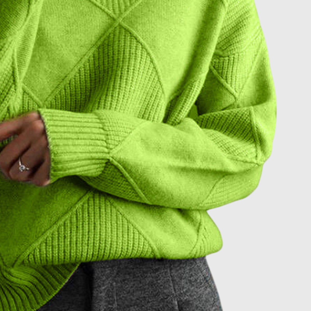 Angela™ | Pull à col roulé
