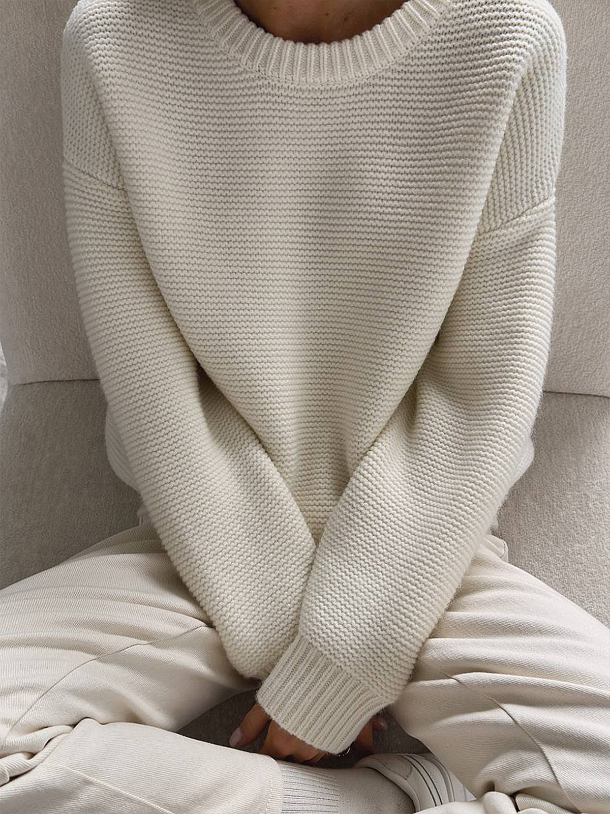 Layla™ | Cozy Patchwork Knit