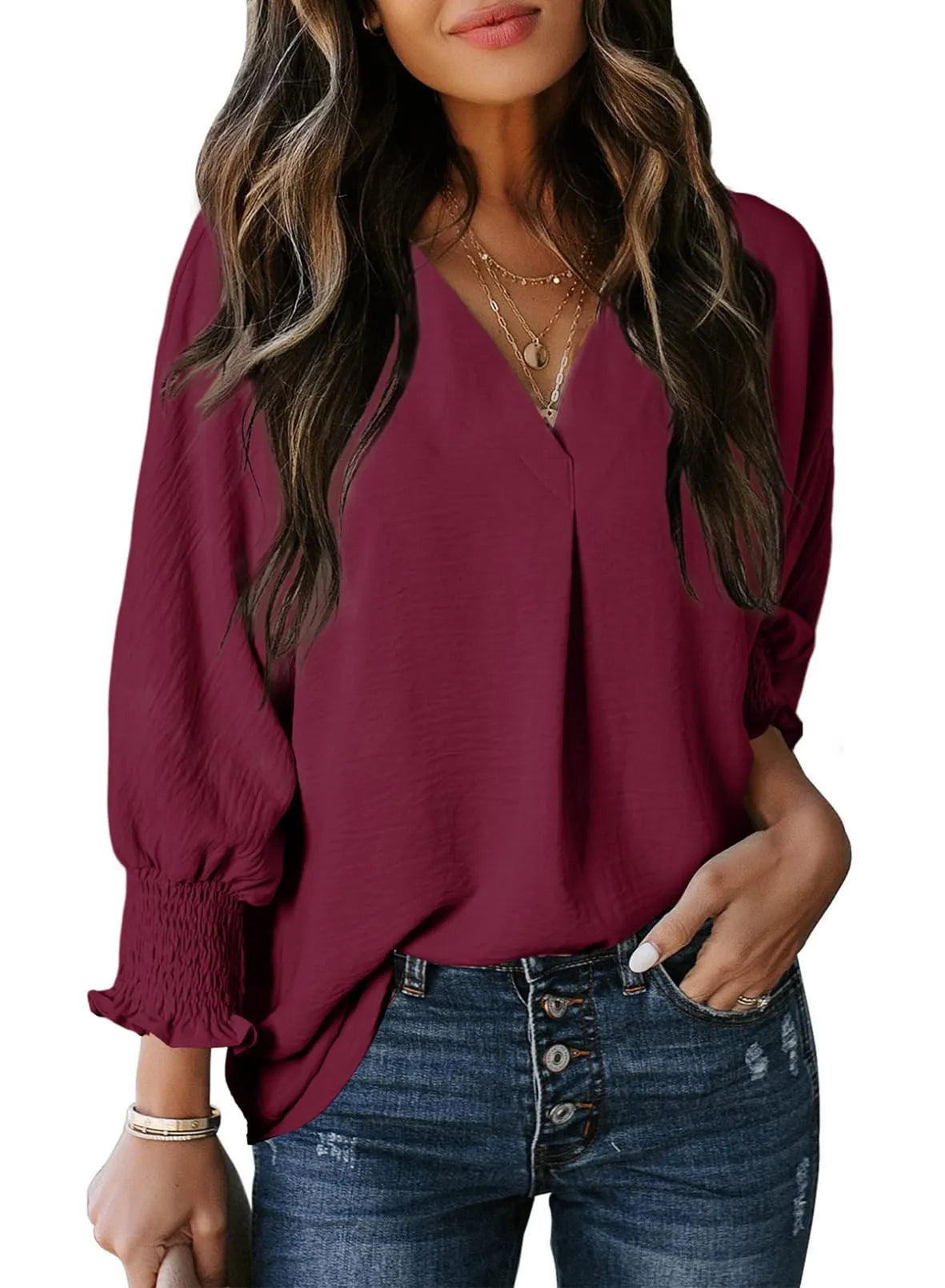 Sadie™ | Elegant Flattering Blouse