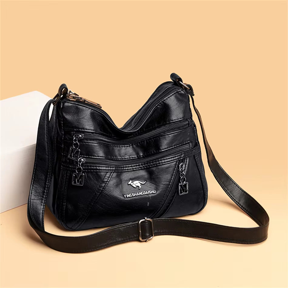Olmera™ | Multi-Pocket Shoulder Bag
