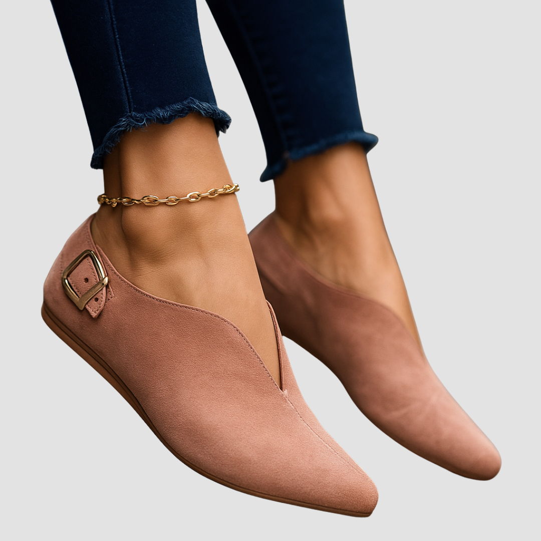 Mireille™ | Buckle Loafers
