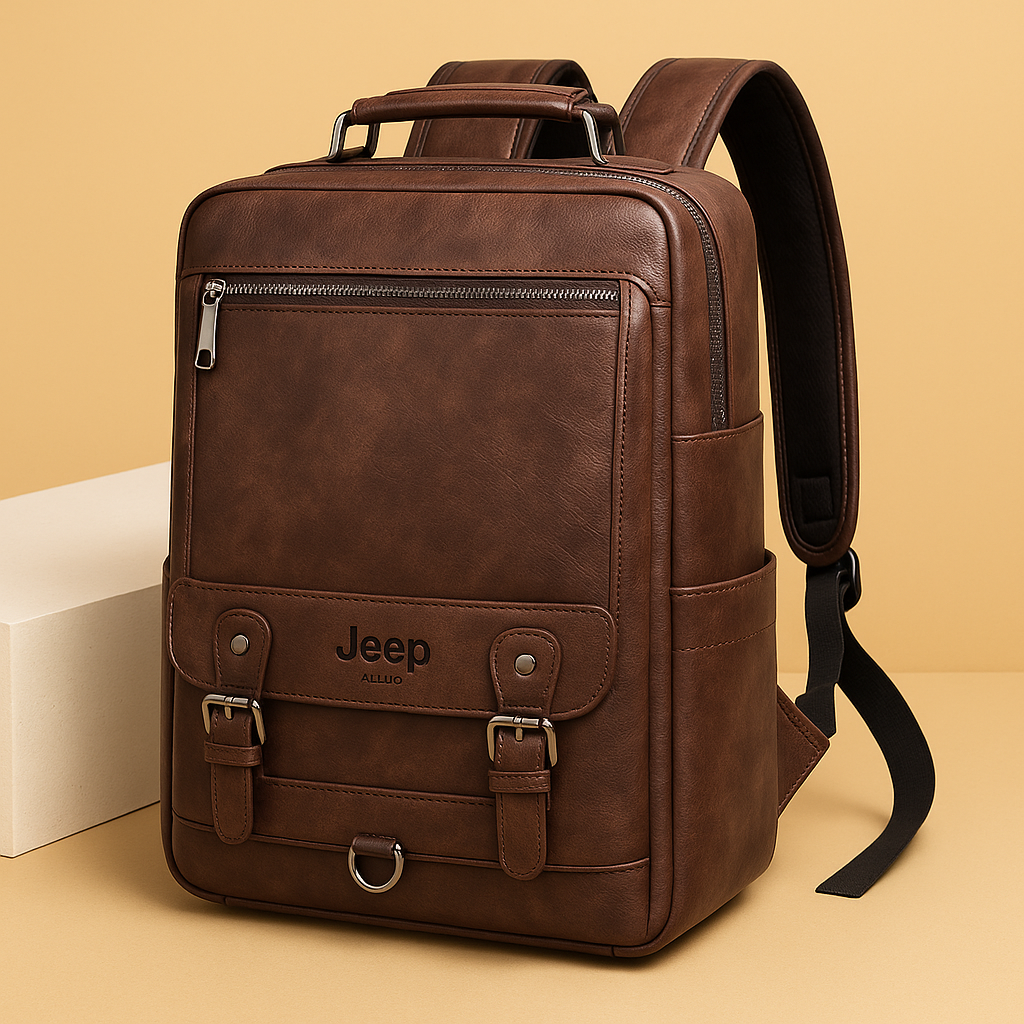London™ | Leather Backpack