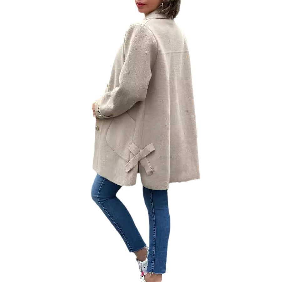 Corinne™ | Classic Button-Down Oversized Coat