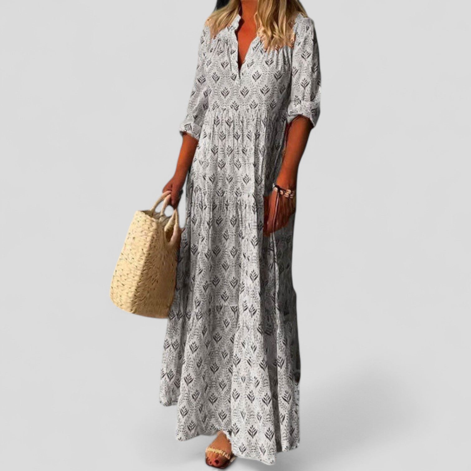 Marcivine™ | Sophisticated Maxi Dress