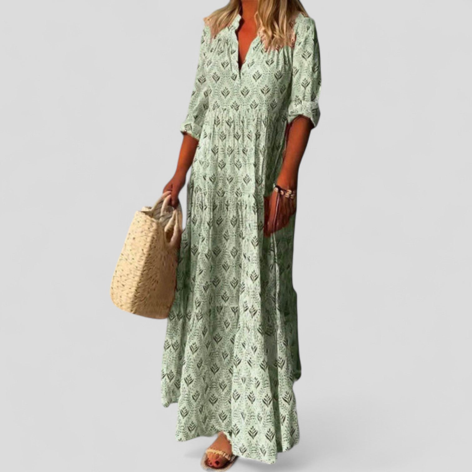 Marcivine™ | Sophisticated Maxi Dress