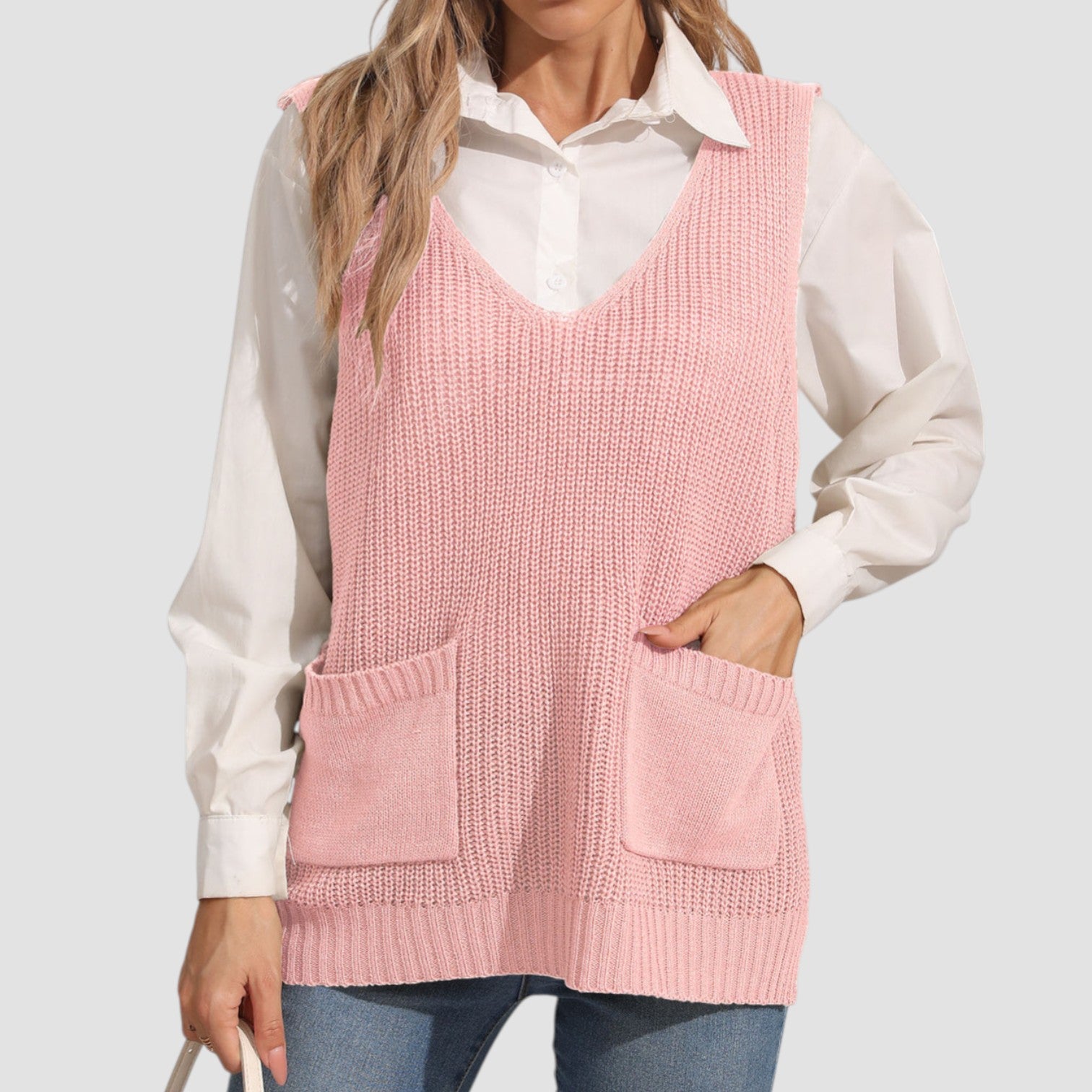Larissa™ | Relaxed Knit Vest