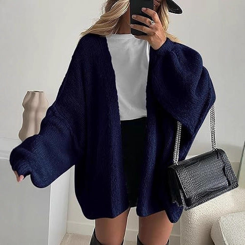 CozyChic™ | Oversized Lantern Sleeve Cardigan