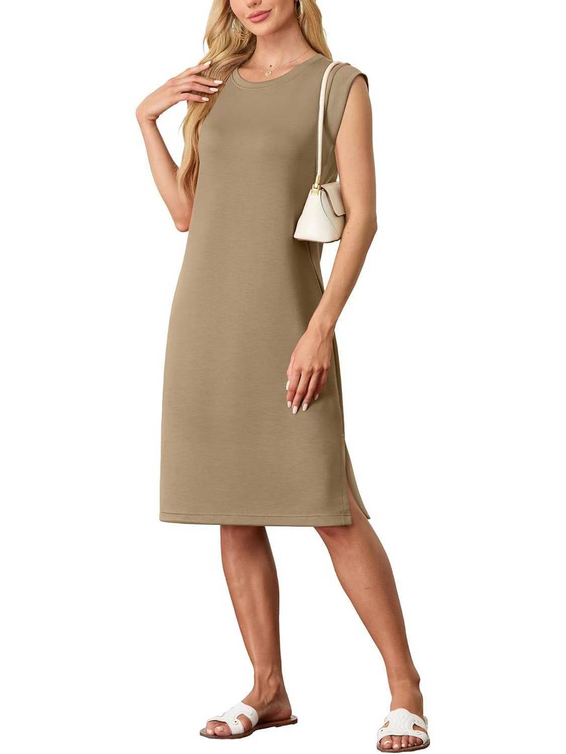 Selviana™ | Soft Sleeveless Pocket Dress