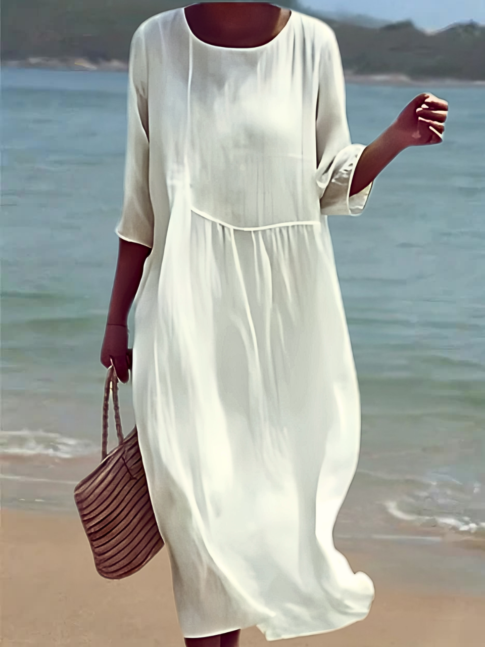 Lunelle™ | Effortless Linen Dress