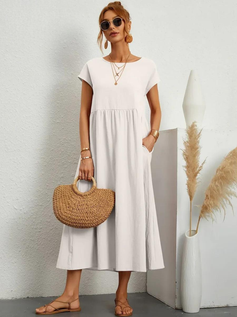 Elara™ | Robe midi confortable