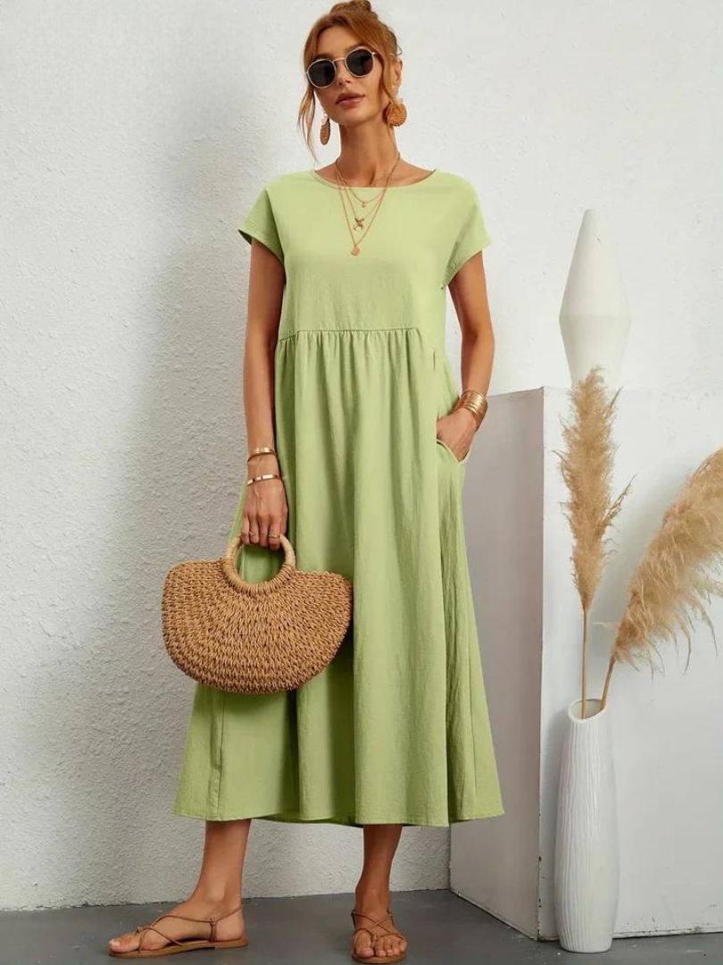 Elara™ | Robe midi confortable