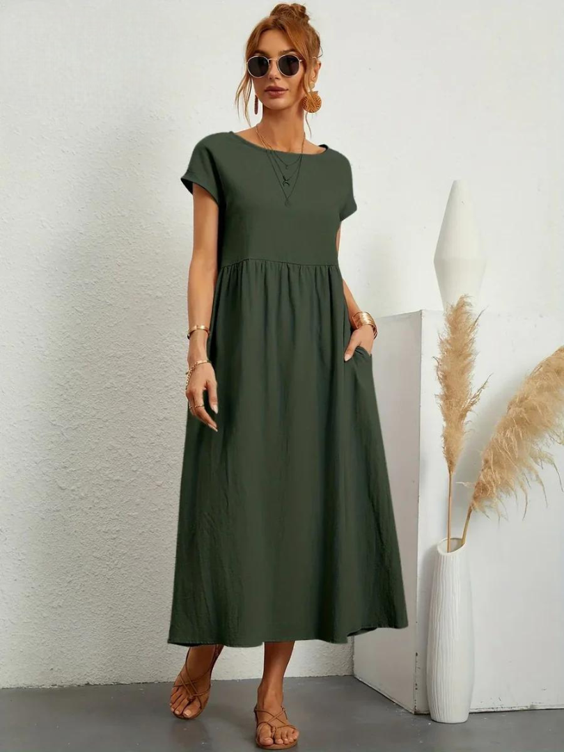 Elara™ | Robe midi confortable