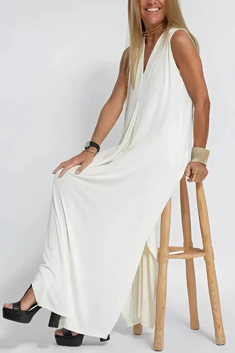 Marcella™ | Elegant Long Dress + FREE Cardigan