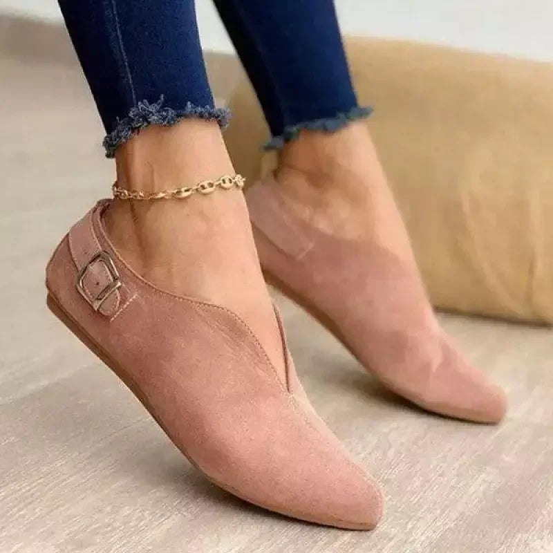 Mireille™ | Buckle Loafers