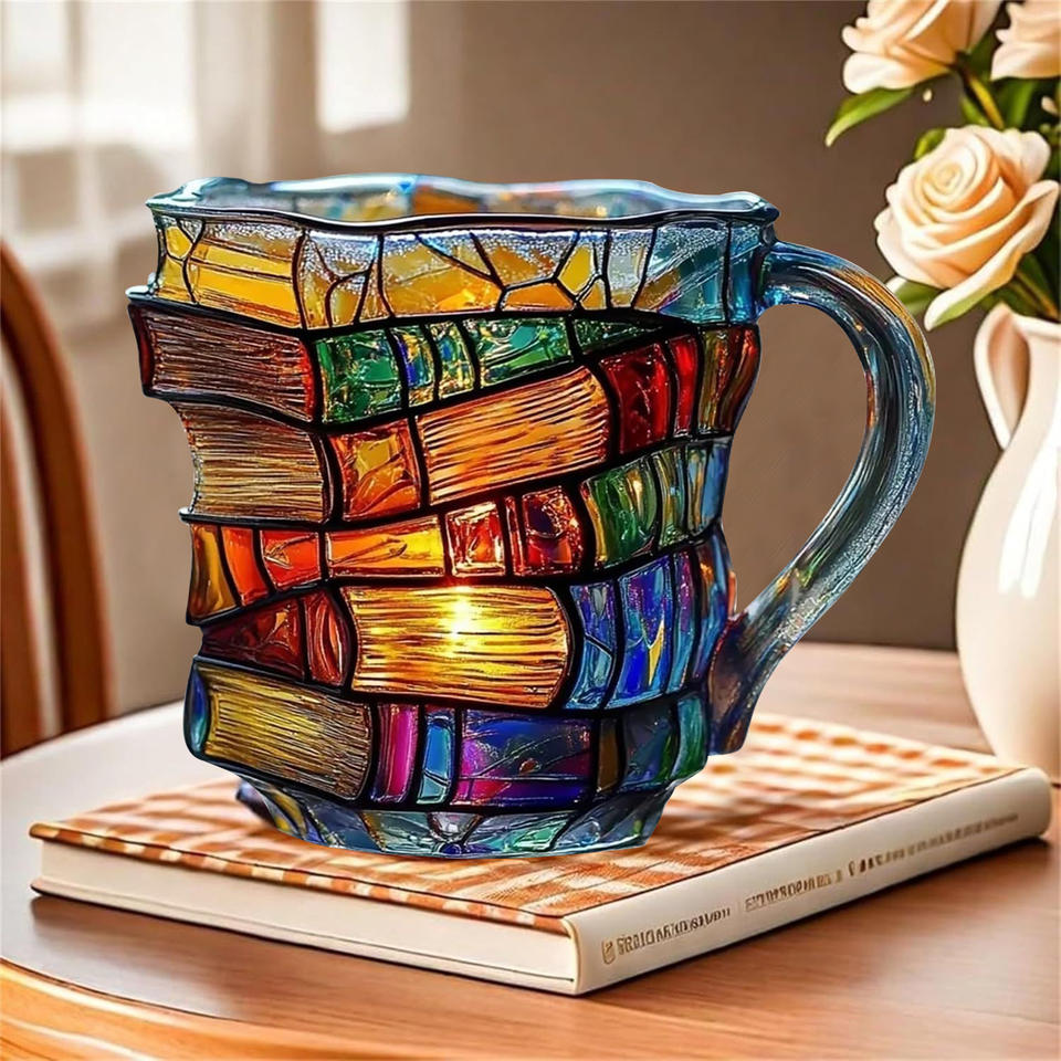 MugArt™ | Mug with Painted Book