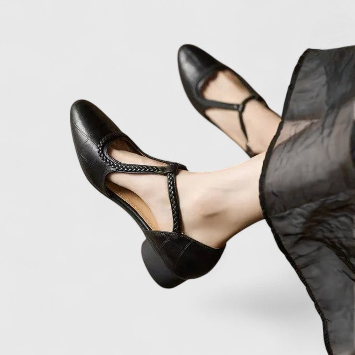 Delphine™ | Elegant Flat Sandal