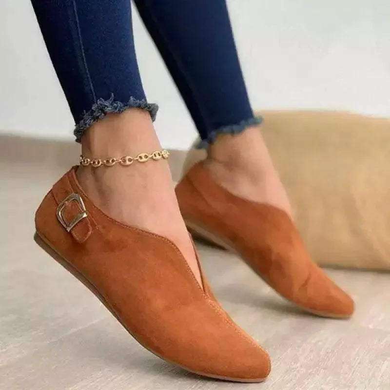 Mireille™ | Buckle Loafers