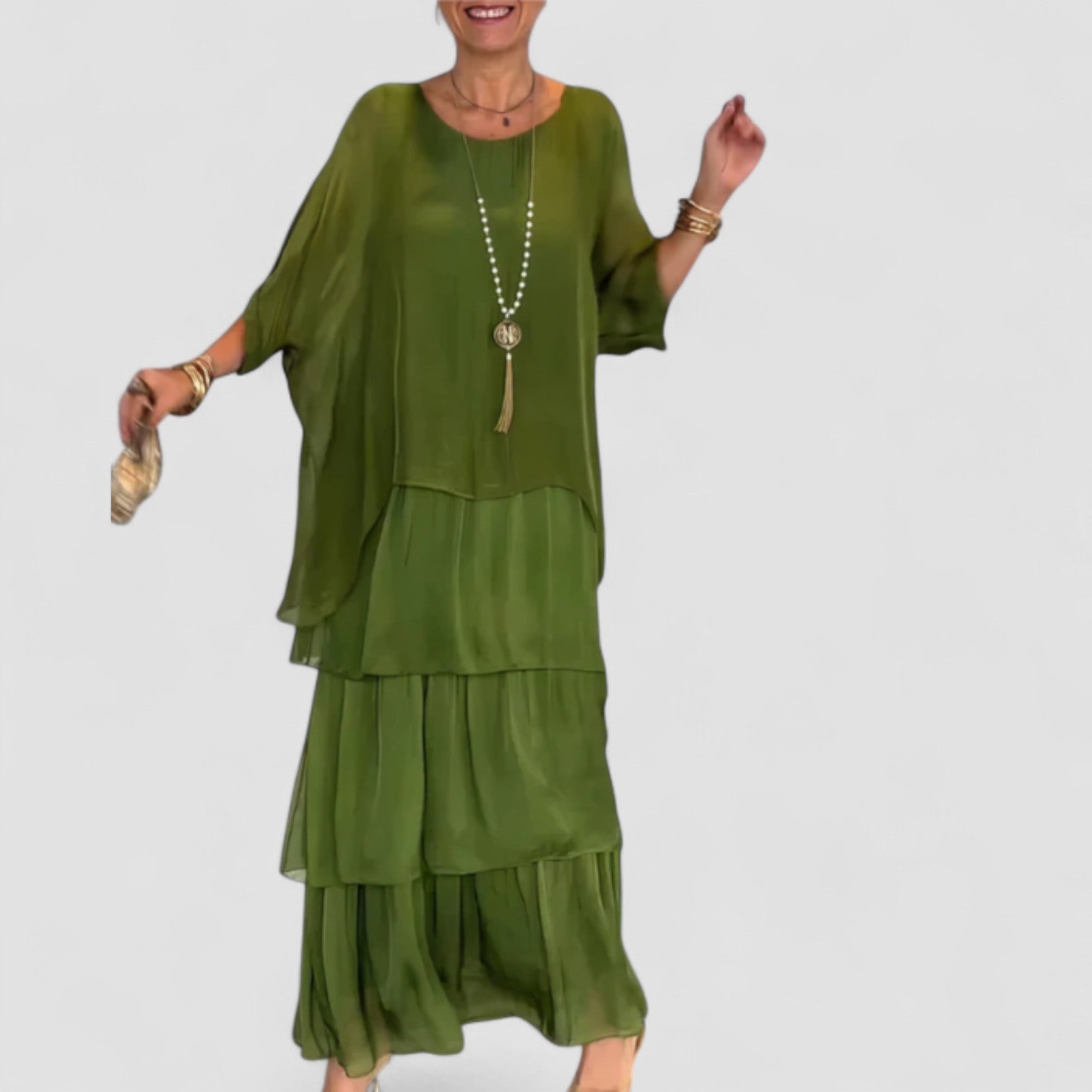 Celeste™ | Artistic Loose-Fit Dress