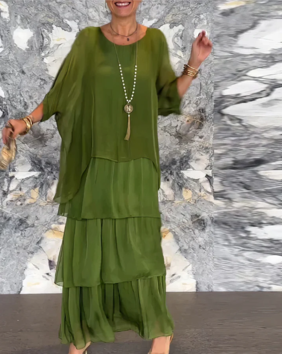 Celeste™ | Artistic Loose-Fit Dress
