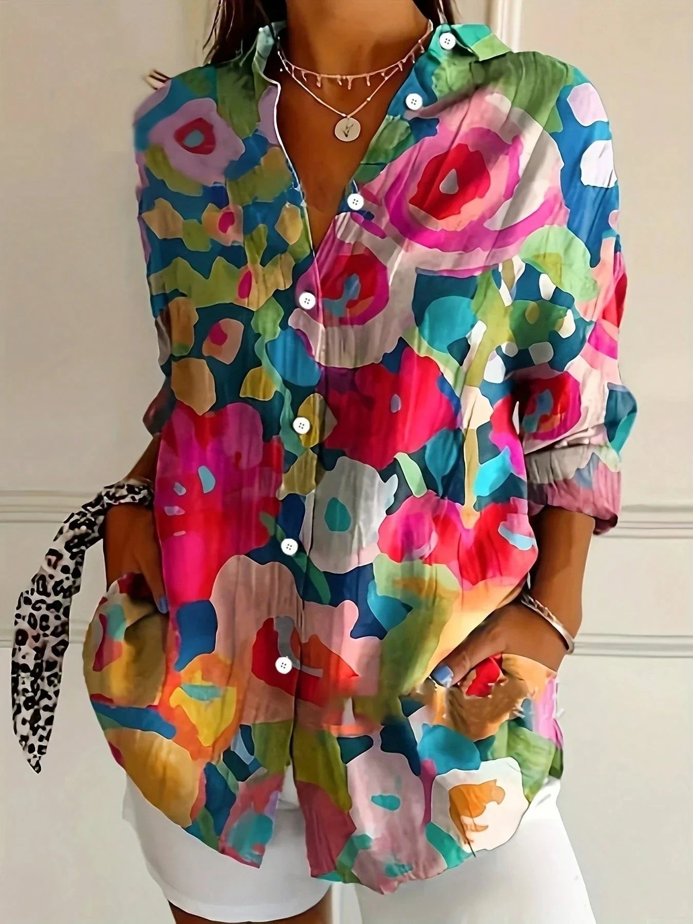 Astrid™ | Colourful Blouse