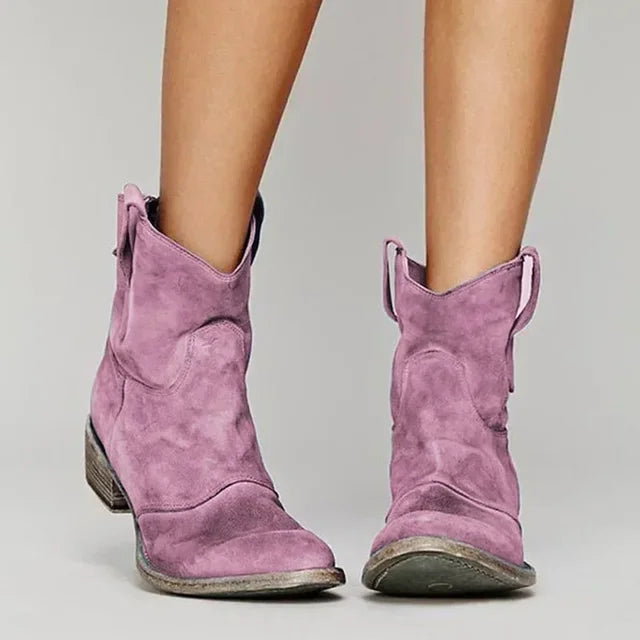 Paloma™ | Vintage Western Ankle Boots