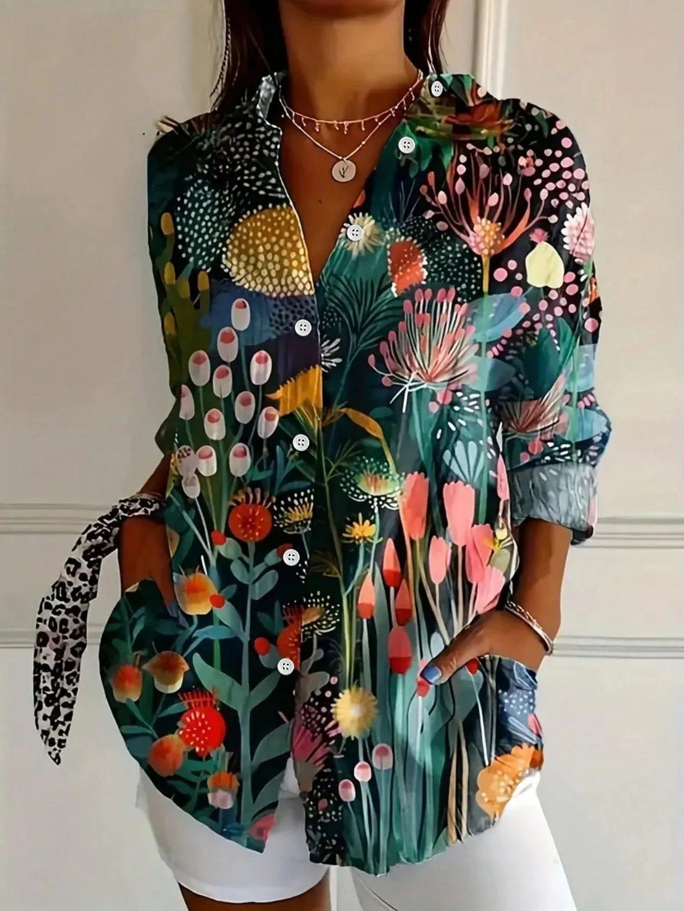 Astrid™ | Colourful Blouse