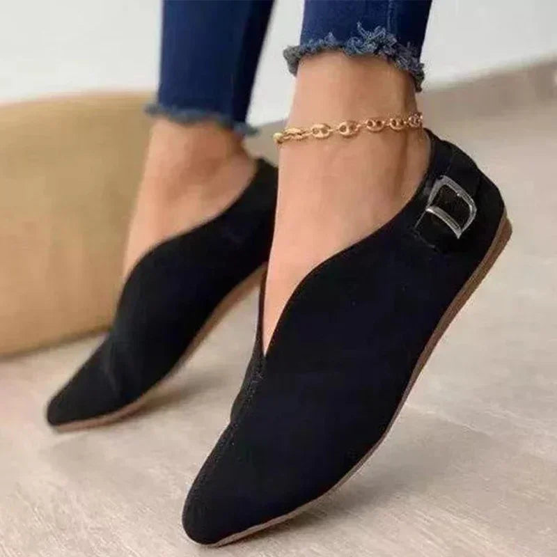 Mireille™ | Buckle Loafers