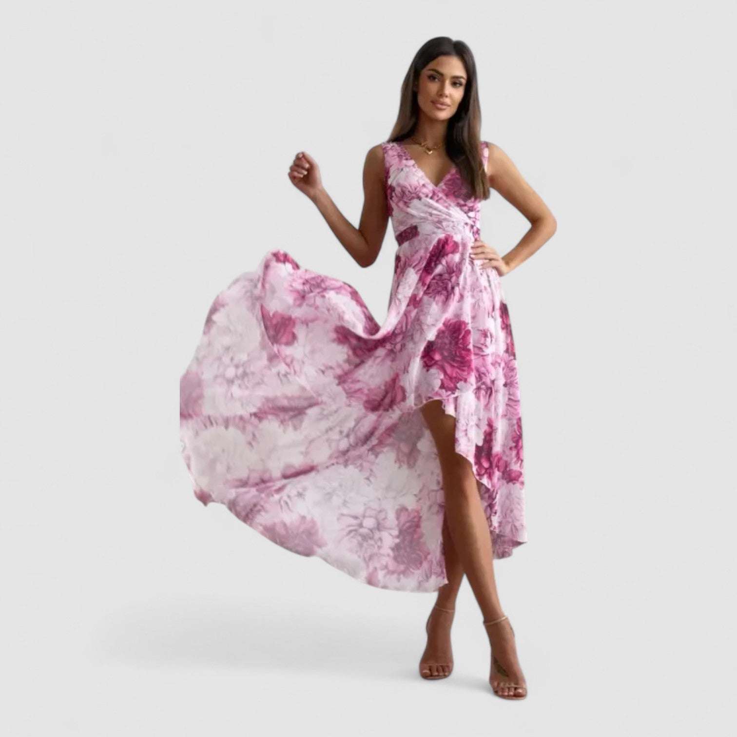 Emerson™ | Floral High-Low Dress