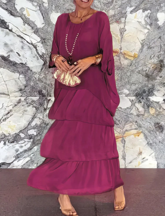 Celeste™ | Artistic Loose-Fit Dress