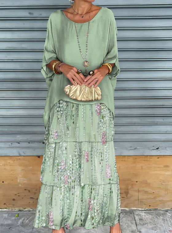 Celeste™ | Artistic Loose-Fit Dress