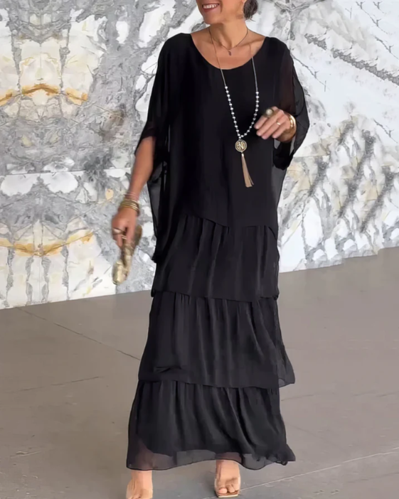 Celeste™ | Artistic Loose-Fit Dress