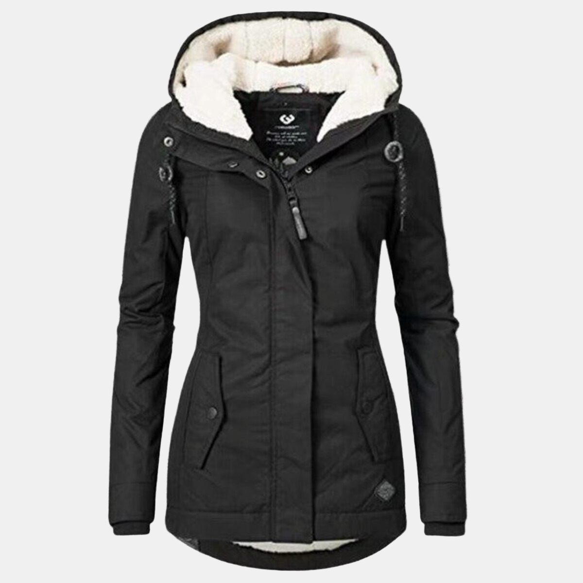 Penelope | Cozy Sherpa Hoodie Coat