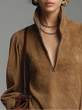 Turtleneck Mini Dress