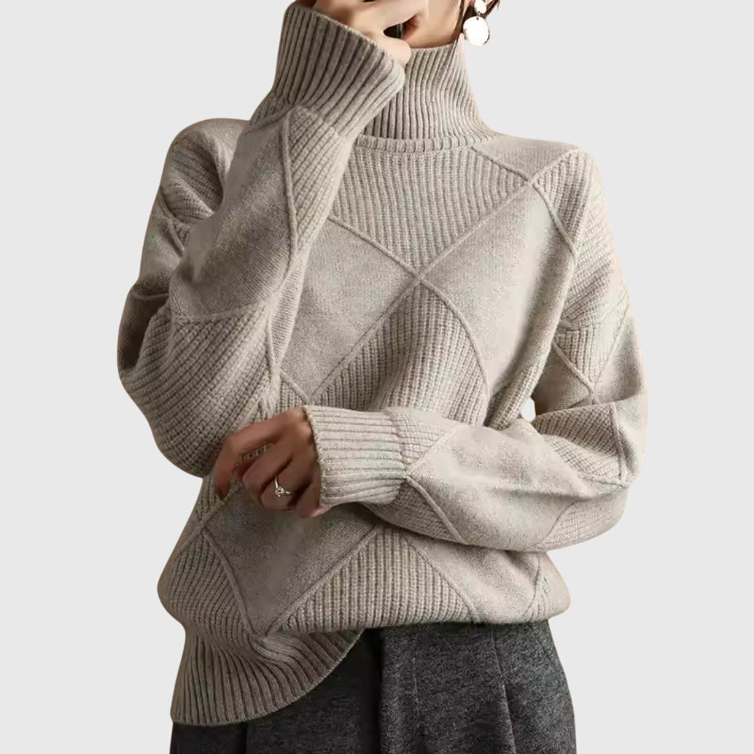 Angela™ | Pull à col roulé