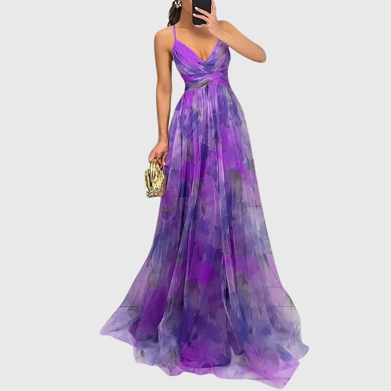 Giselle™ | Robe longue fleurie