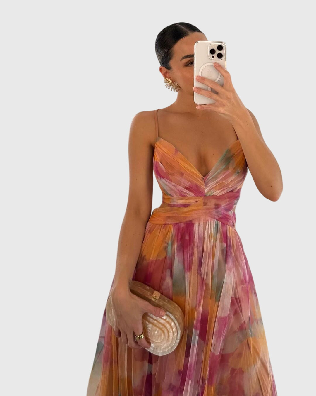 Giselle™ | Robe longue fleurie