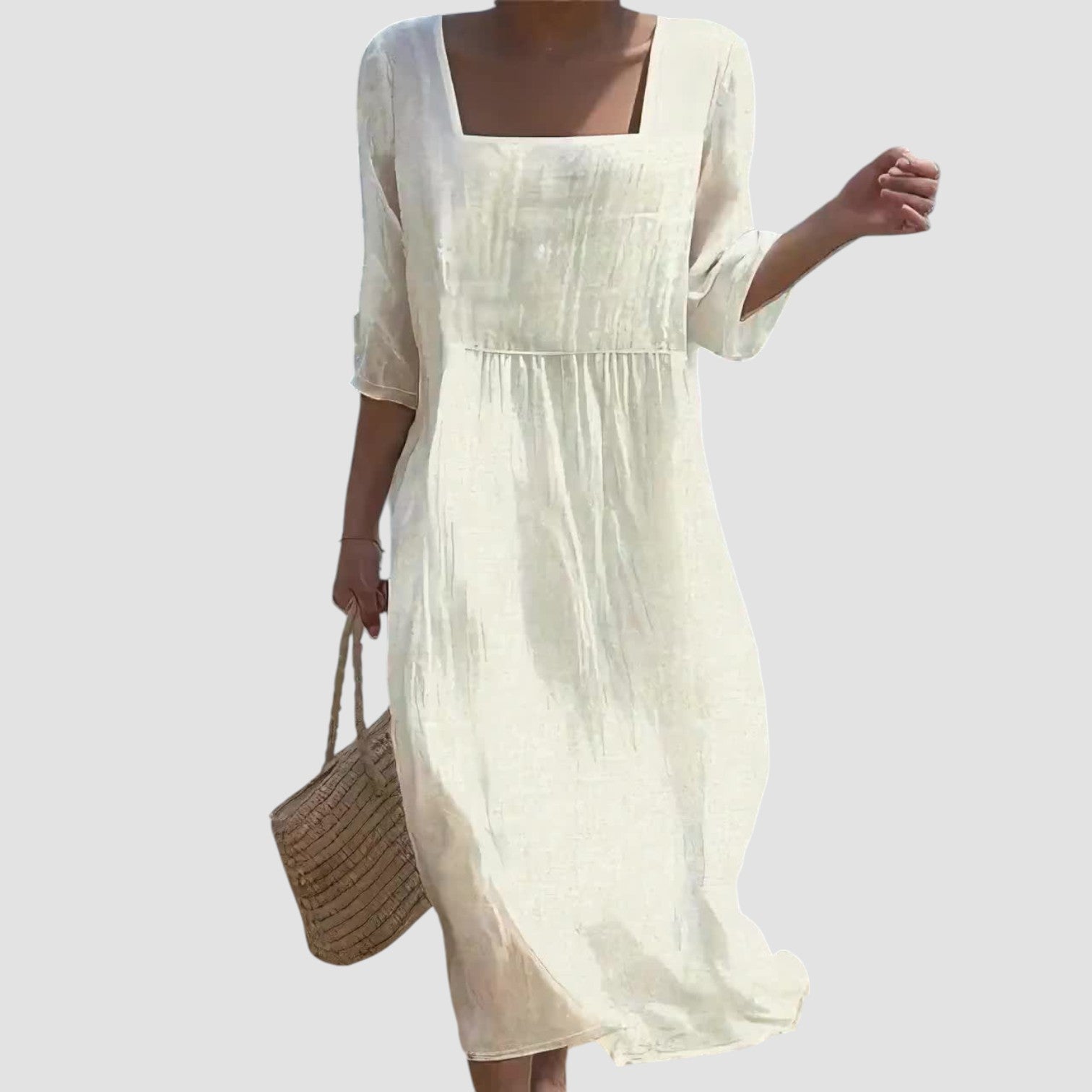 Lunelle™ | Effortless Linen Dress