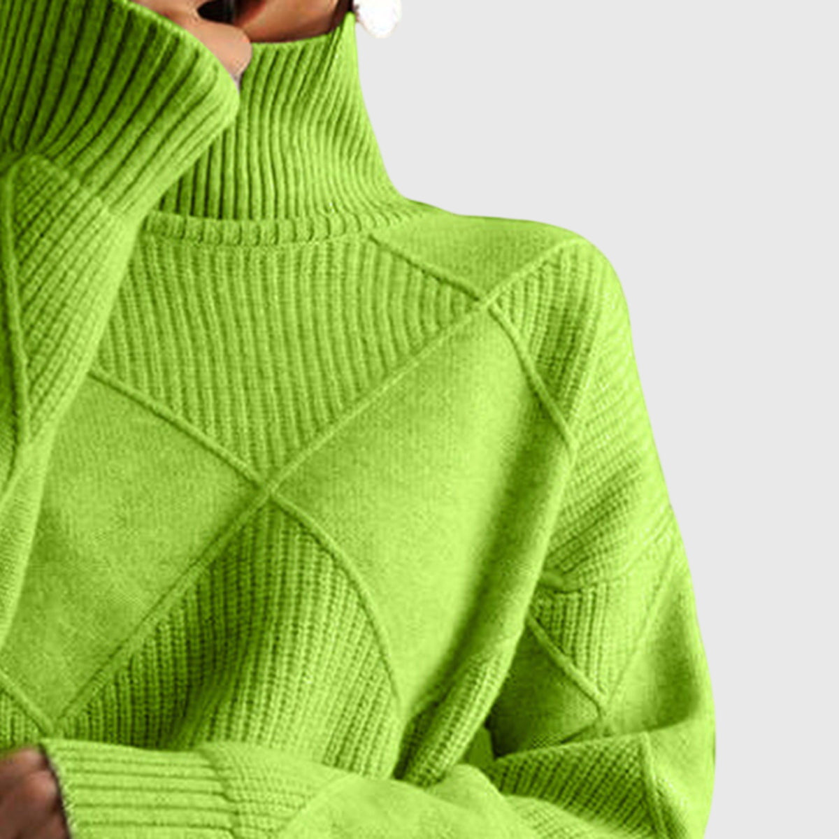 Angela™ | Pull à col roulé
