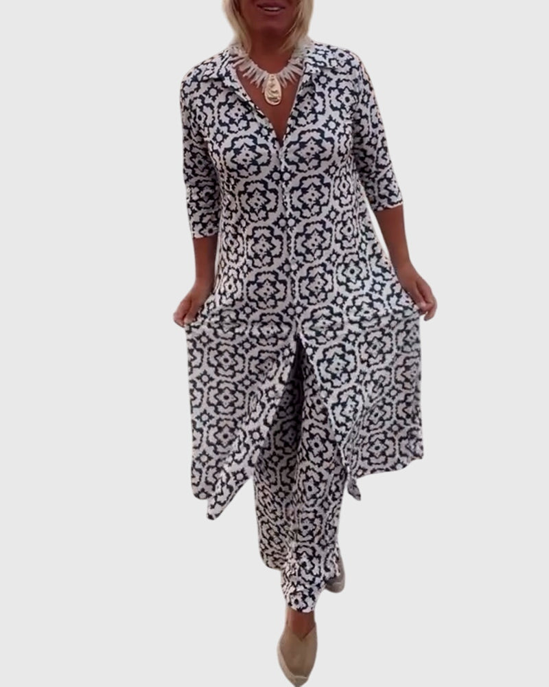 Gabriella™ | Ensemble deux pièces élégant et vintage