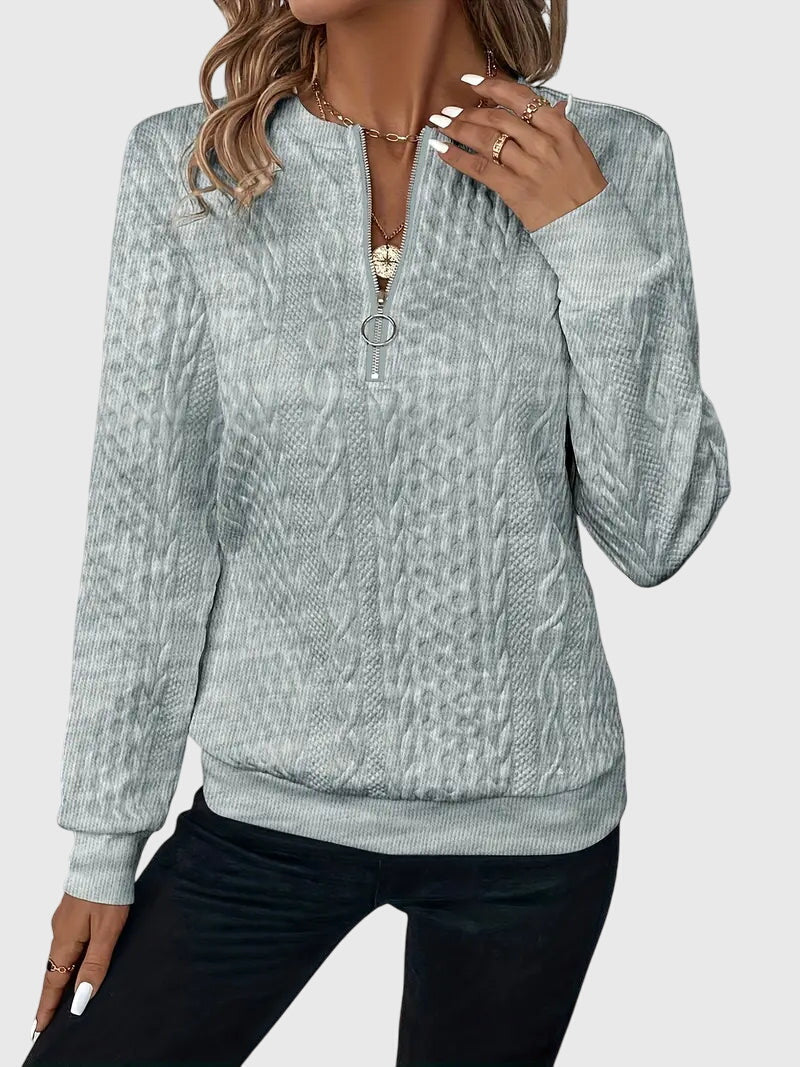Nora™ | Pull avec fermeture éclair