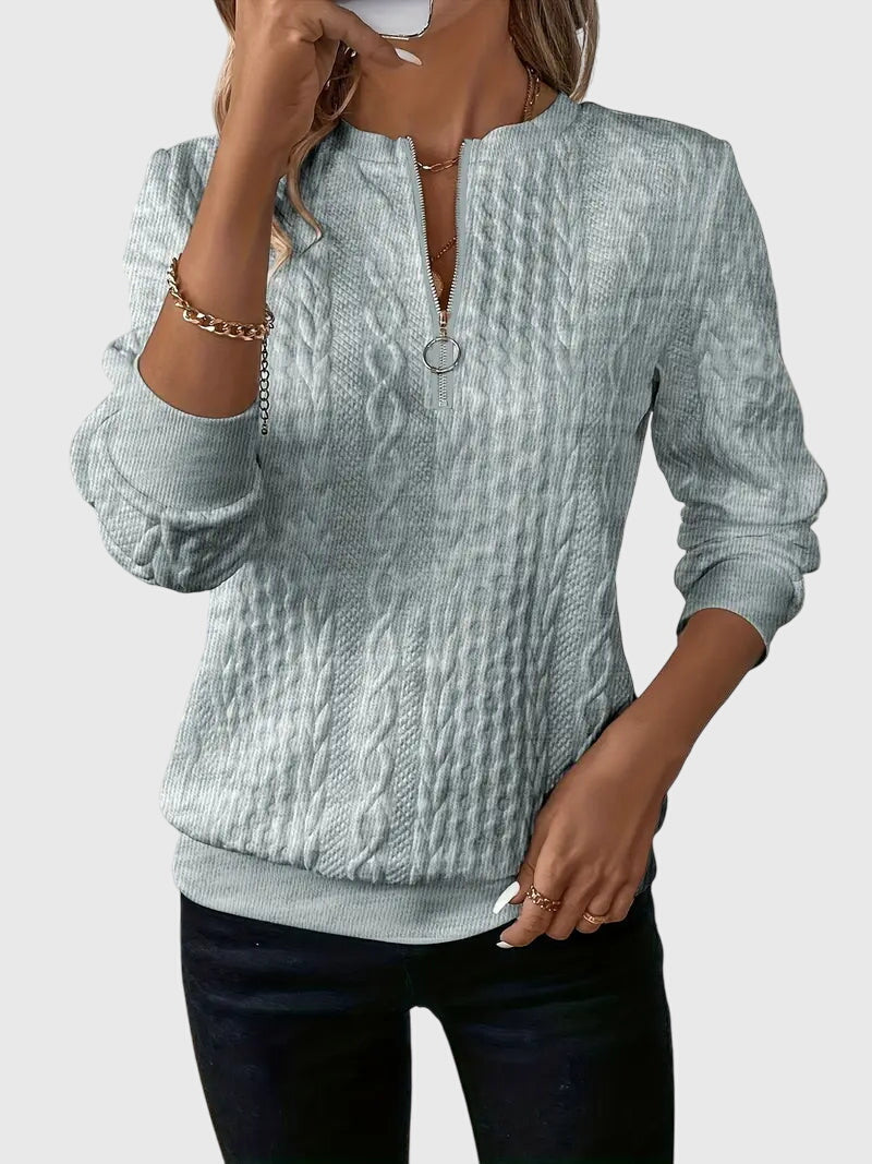 Nora™ | Pull avec fermeture éclair