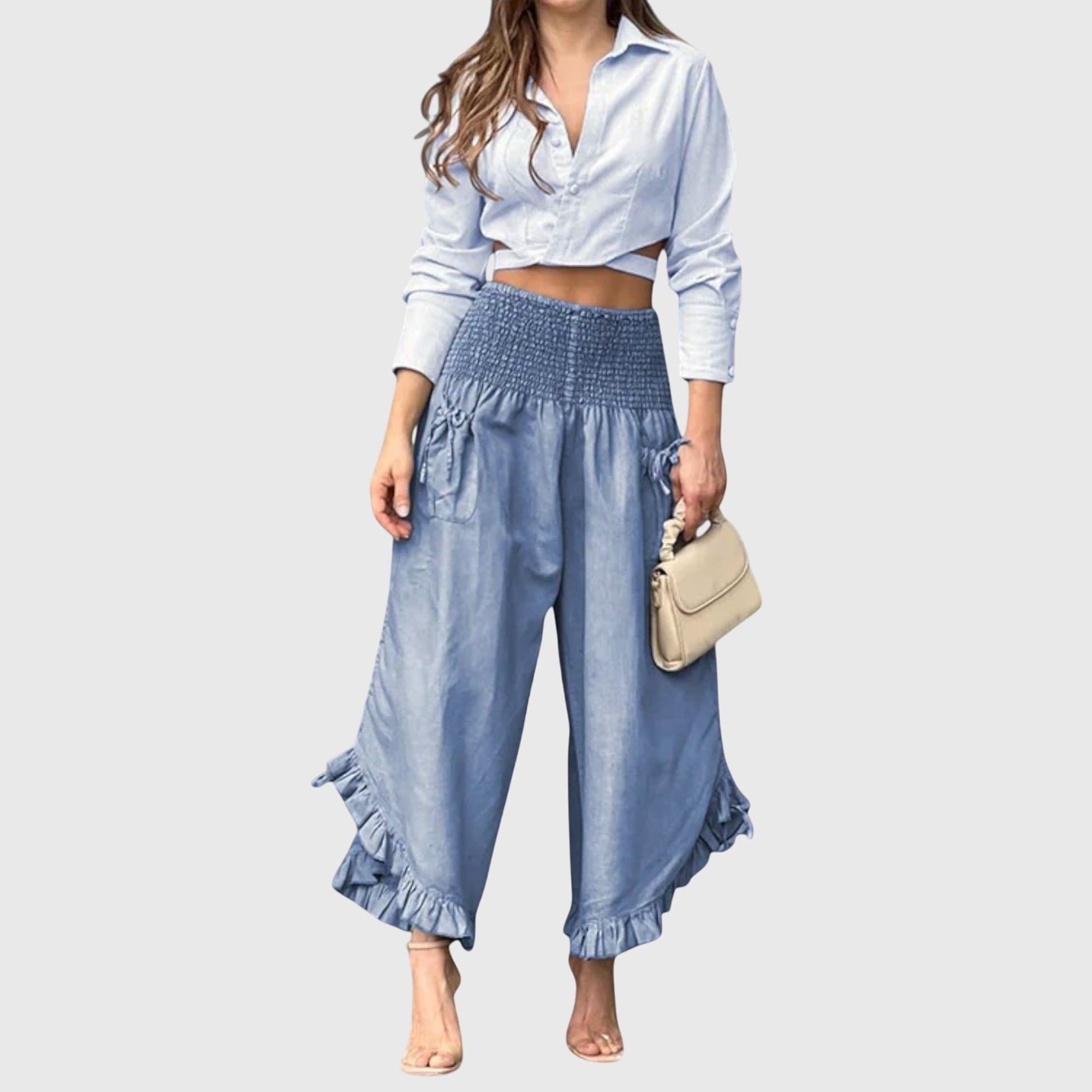 Jaya™ | Casual Pants with Fashionable Pleats