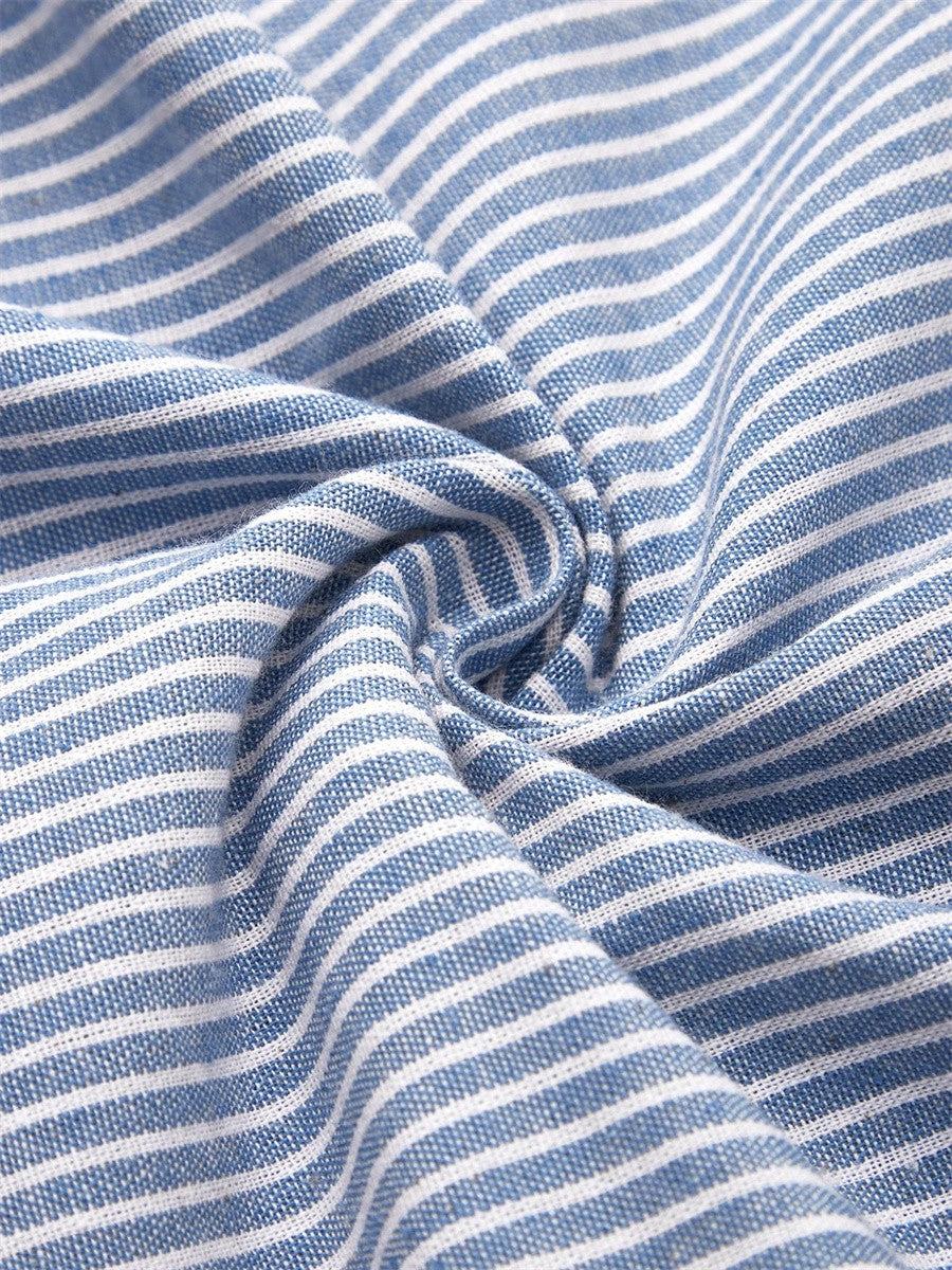 Wanda™ | Robe midi rayée