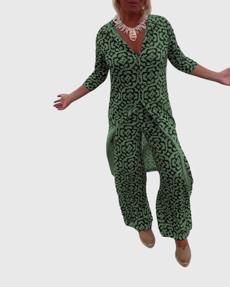 Gabriella™ | Ensemble deux pièces élégant et vintage
