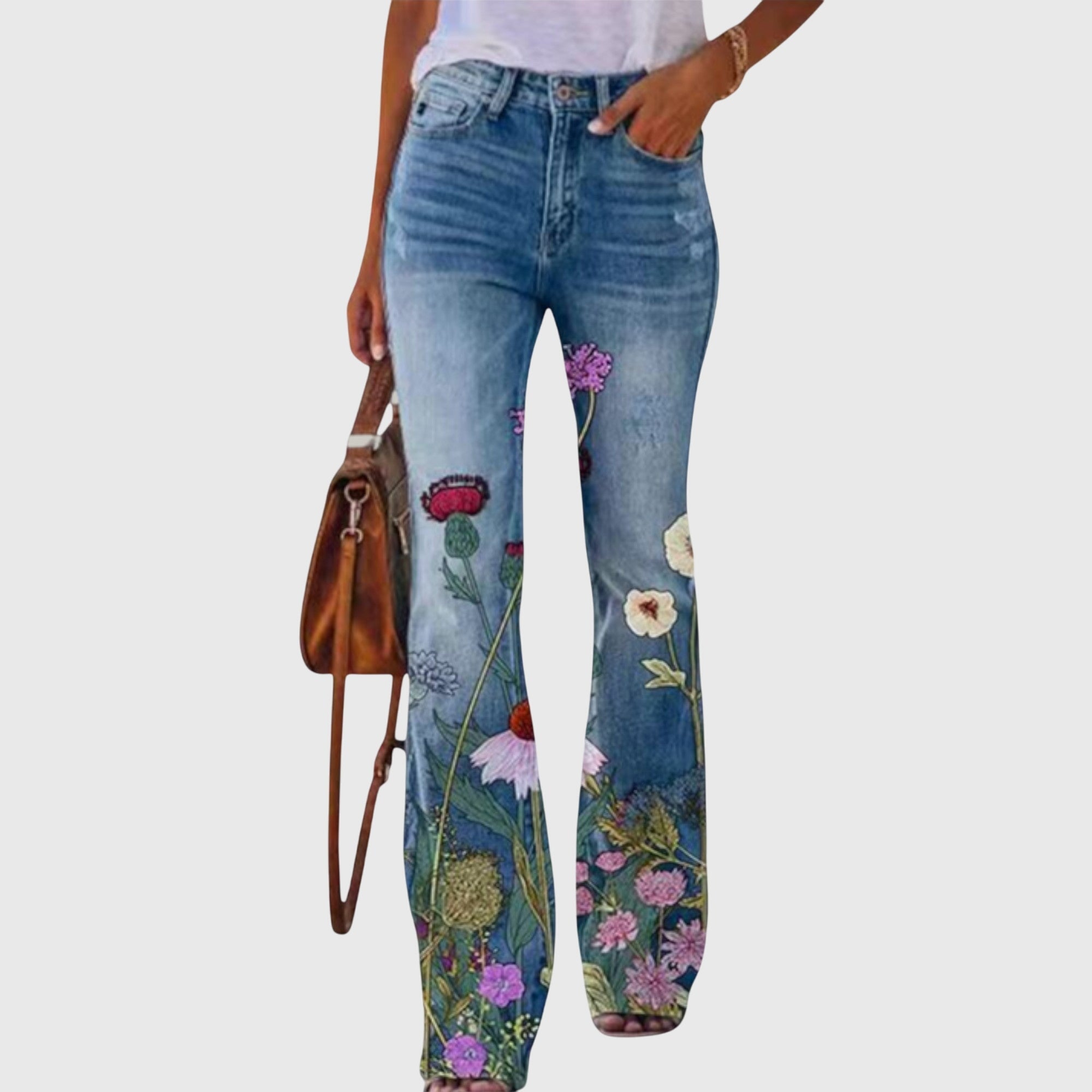 Flora™ | Pants with Flowers