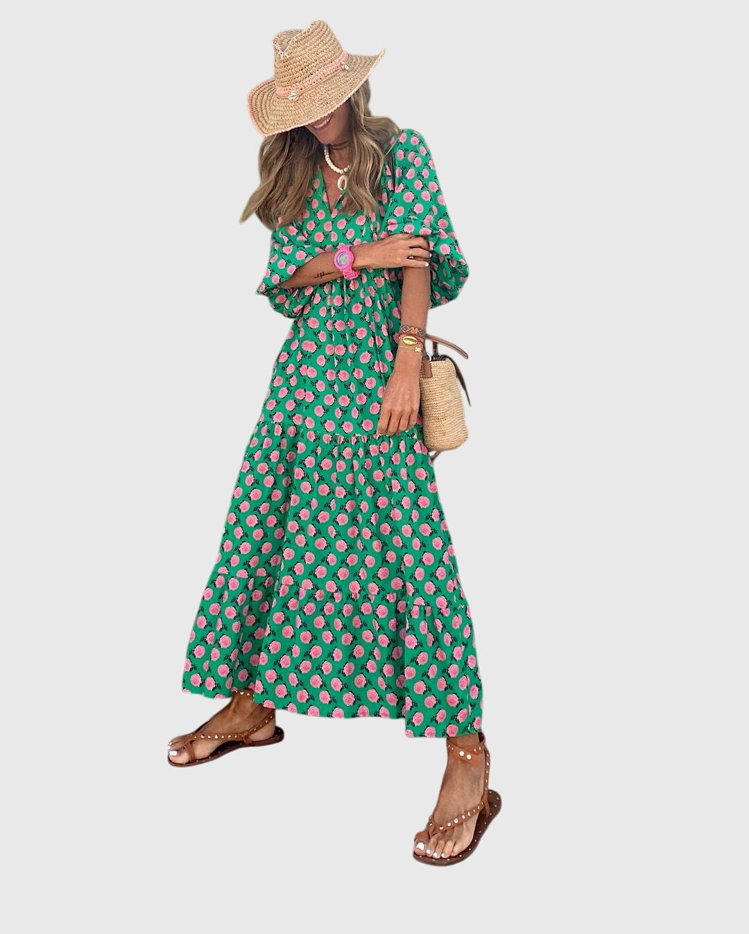 Sarah™ - Robe longue bohème