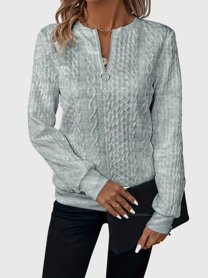 Nora™ | Pull avec fermeture éclair